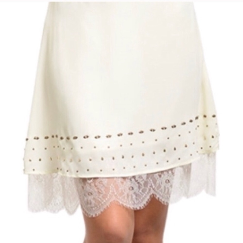 ivory skirt